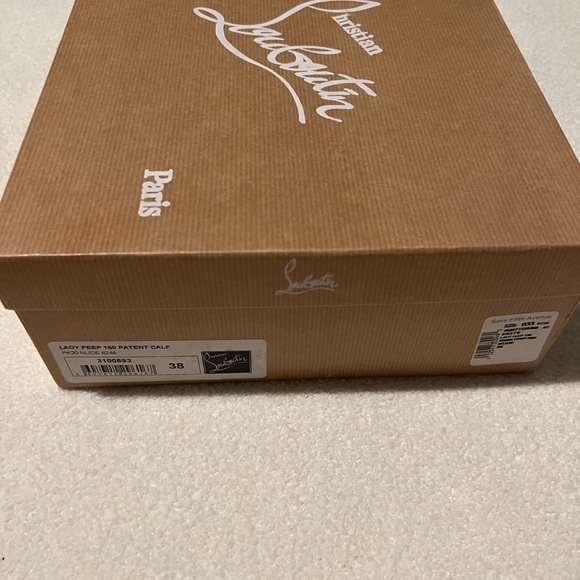 Christian Louboutin lady peep toe 150 mm - Picture 4 of 7